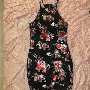Black Floral Dress